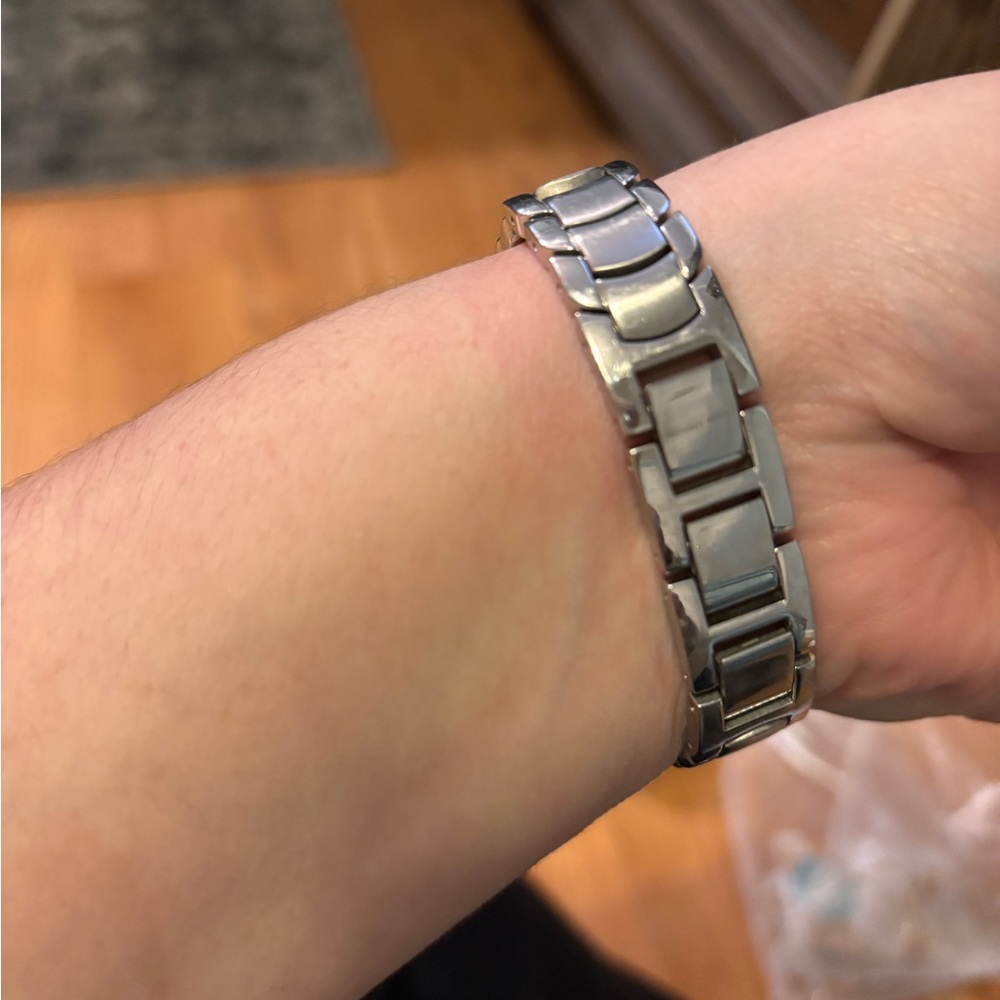 Michael Kors Silver Rectangular Watch - image 4